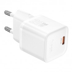 Сетевое зарядное Hoco N64 PD 20W, белый