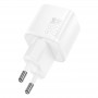 Сетевое зарядное Hoco N64 PD 20W, белый
