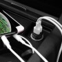 USB зарядка в машину, 2 USB порта, Hoco Z30, черный