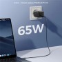 Сетевое зарядное Joyroom JR-TCG18 65W PD Charger, черный