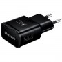 Оригинальное зарядное устройство Samsung EP-TA20EBECGRU, кабель Type-C, черный