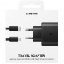 Зарядное устройство для телефона, Samsung EP-TA845XBEGRU с кабелем Type-C, черный
