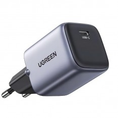 Сетевое зарядное UGREEN CD319-90666; Nexode Mini GaN, 1*USB-C 30W, Space Gray
