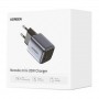Сетевое зарядное UGREEN CD318-90664, Nexode 20W USB-C PD GaN Fast Charger Space Gray