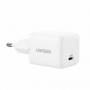Сетевое зарядное UGREEN X512 Mini GaN 20W 1xUSB-C White