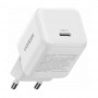 Сетевое зарядное UGREEN X513 Mini GaN 30W 1xUSB-C White, комплект с кабелем Type-C
