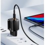 Быстрая зарядка для айфон 12 USAMS US-CC124 T36 1 Type-C PD 3.0, 20W, черный