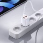 Быстрая зарядка USB USAMS  T37, 20W, белый