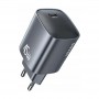 Сетевое зарядное USAMS 45W GaN Fast Charger графит арт.CC323TC01