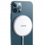 Беспроводная магнитная зарядка  Usams US-CD160 W2, серебро Беспроводная магнитная зарядка  Usams US-CD160 W2, серебро