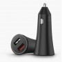 Быстрая автомобильная зарядка для телефона, Xiaomi Mi 37W Dual-Port Car Charger GDS4147GL (CC06ZM)